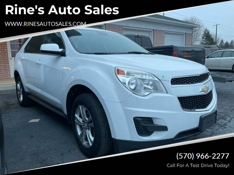 2013 Chevrolet Equinox for sale at Rine's Auto Sales in Mifflinburg PA