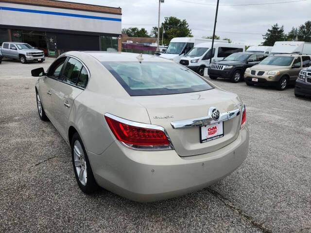 2011 Buick LaCrosse for sale at G & M Auto Sales in Kingsville, MD