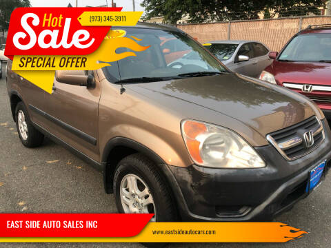 2002 Honda CR-V for sale at EAST SIDE AUTO SALES INC in Paterson NJ