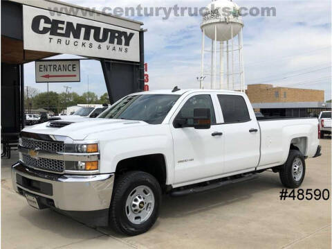 2019 Chevrolet Silverado 2500HD for sale at CENTURY TRUCKS & VANS in Grand Prairie TX