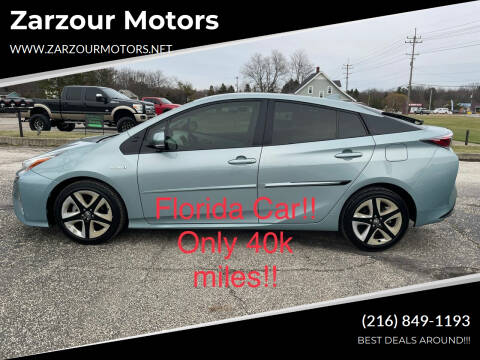 2016 Toyota Prius for sale at Zarzour Motors in Chesterland OH