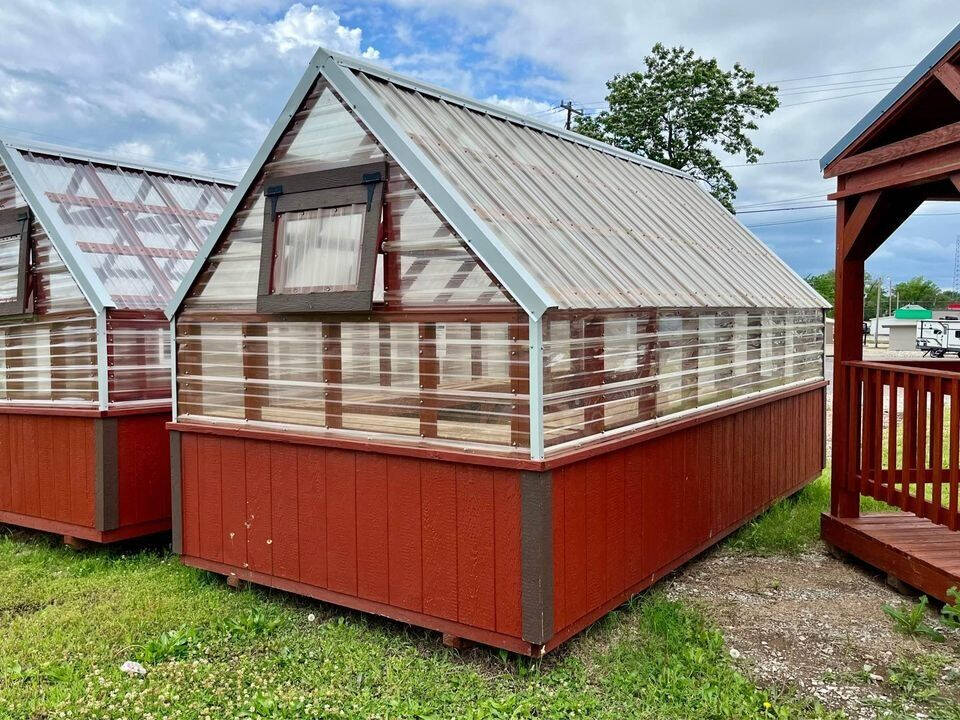 2021 Burnett Affordable Buildings 8x16 Greenhouse for sale at Lakeside Auto RV & Outdoors in Cleveland, OK