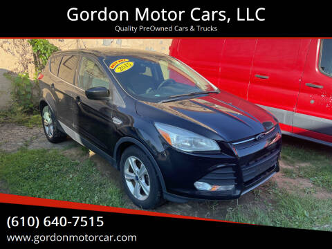 2015 Ford Escape for sale at Gordon Motor Cars, LLC in Frazer PA