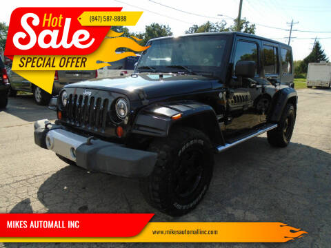 2010 Jeep Wrangler Unlimited for sale at MIKES AUTOMALL INC in Ingleside IL