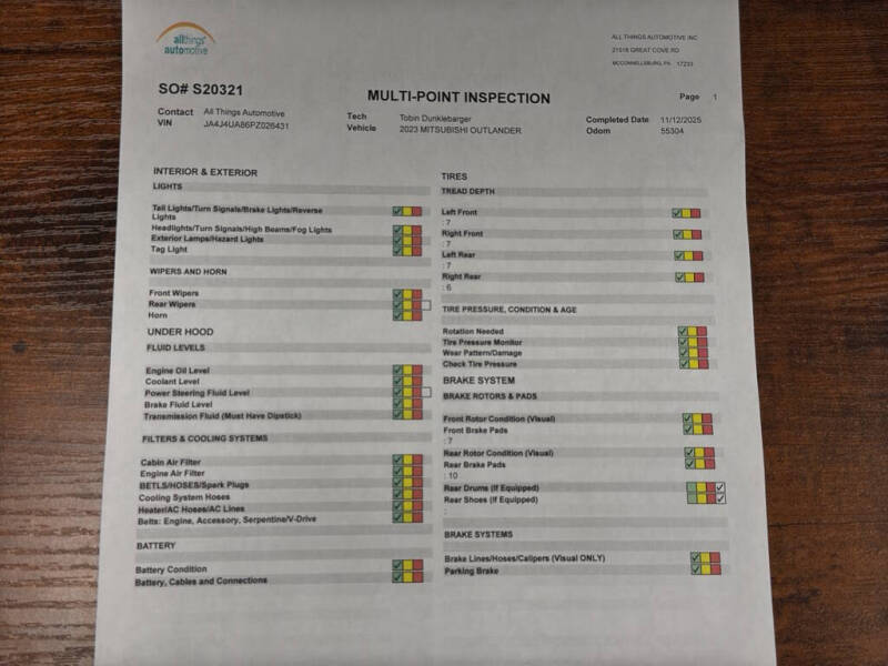 2023 Mitsubishi Outlander SE Special Edition