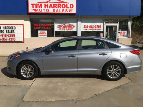 2015 Hyundai Sonata for sale at Tim Harrold Auto Sales in Wilkesboro NC