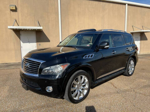 2012 Infiniti QX56 for sale at The Auto Toy Store in Robinsonville MS
