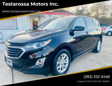 2020 Chevrolet Equinox for sale at Testarossa Motors Inc. in League City TX