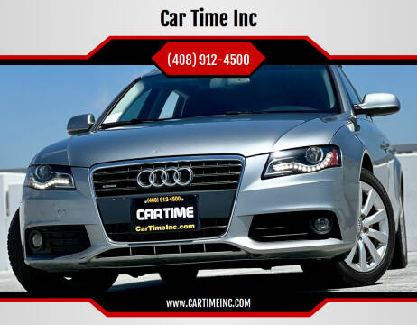 2011 Audi A4 for sale at Car Time Inc in San Jose CA
