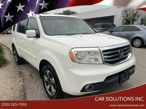 2015 Honda Pilot for sale at Car Solutions Inc. in San Antonio TX