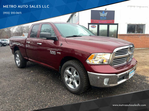 2016 RAM 1500 for sale at METRO AUTO SALES LLC in Lino Lakes MN