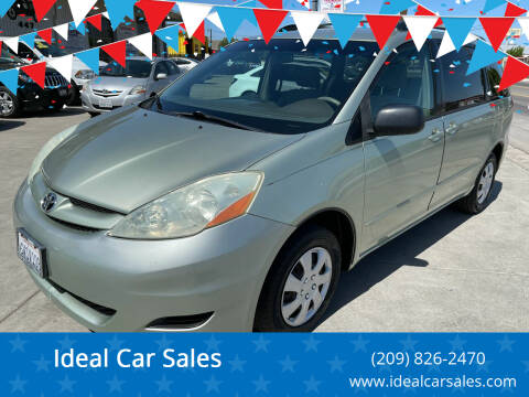 2006 Toyota Sienna for sale at Ideal Car Sales in Los Banos CA