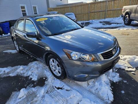 2010 Honda Accord for sale at Fortier's Auto Sales & Svc in Fall River MA