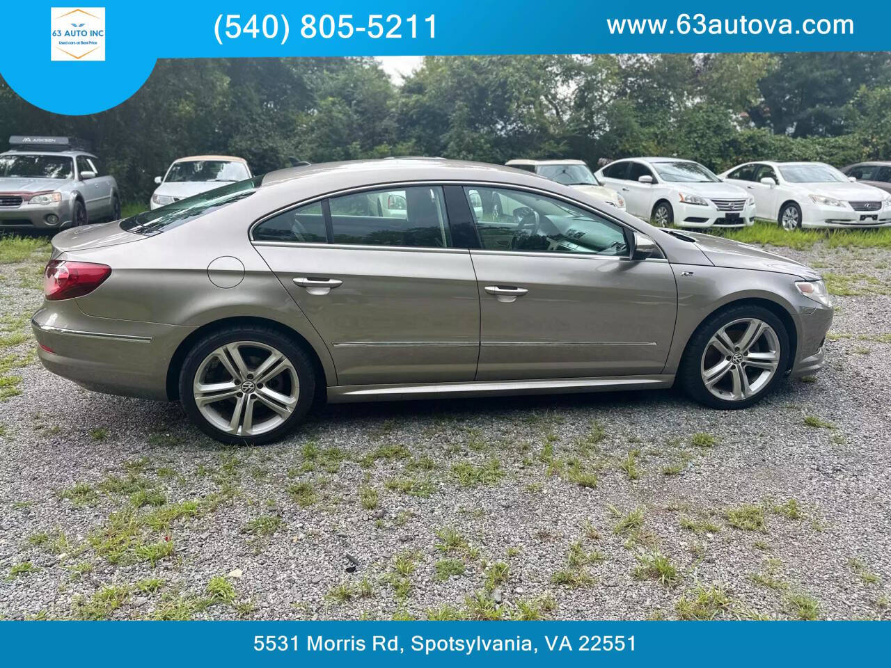 2011 Volkswagen CC for sale at 63 Auto Inc in Spotsylvania, VA