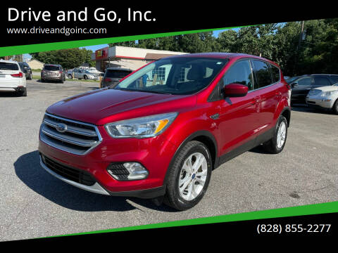 2017 Ford Escape for sale at Drive and Go, Inc. in Hickory NC