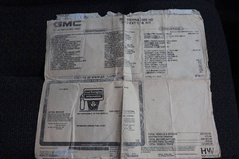 2006 GMC Sierra 2500HD Work Truck