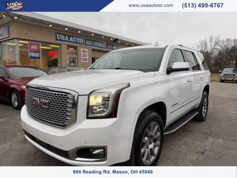 2017 GMC Yukon for sale at USA Auto Sales & Services, LLC in Mason OH