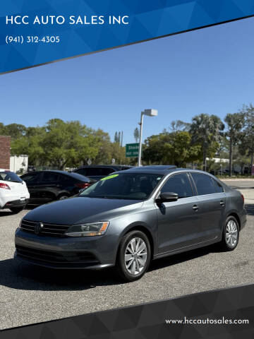 2015 Volkswagen Jetta for sale at HCC AUTO SALES INC in Sarasota FL