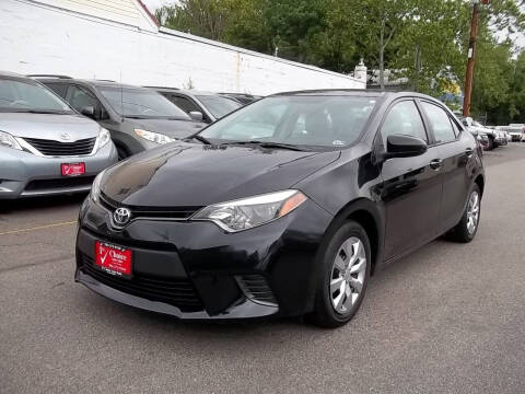 2016 Toyota Corolla for sale at 1st Choice Auto Sales in Fairfax VA