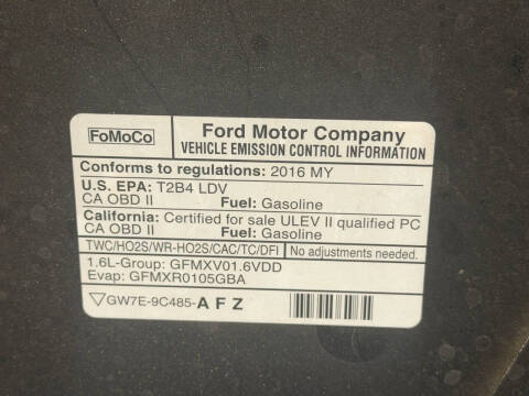 2016 Ford Fiesta ST