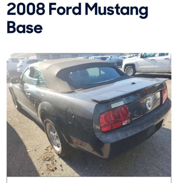 2008 Ford Mustang V6 Deluxe