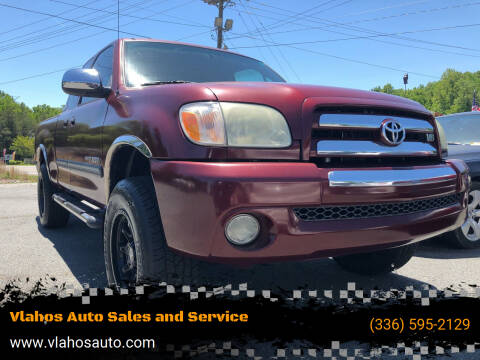 2005 Toyota Tundra for sale at Vlahos Auto Sales and Service in Walkertown NC