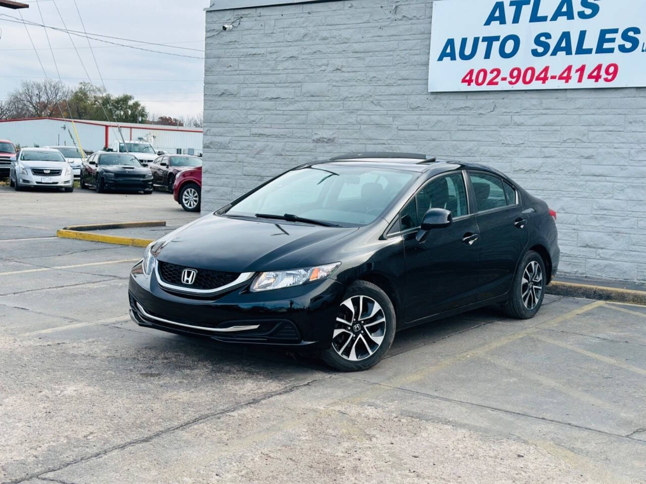 2013 Honda Civic for sale at Atlas Auto Sales LLC in Lincoln, NE