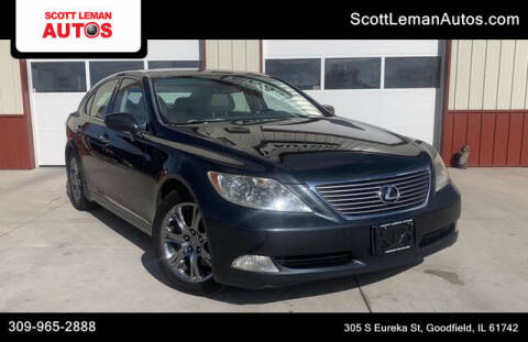 2008 Lexus LS 460 for sale at SCOTT LEMAN AUTOS in Goodfield IL