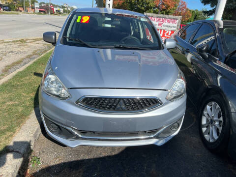 2019 Mitsubishi Mirage for sale at NORTH CHICAGO MOTORS INC in North Chicago IL