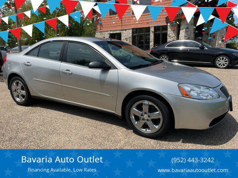 2008 Pontiac G6 for sale at Bavaria Auto Outlet in Victoria MN