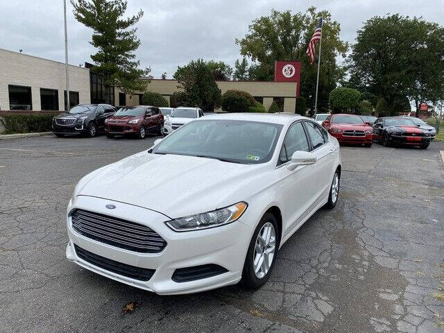 2016 Ford Fusion for sale at FAB Auto Inc in Roseville MI
