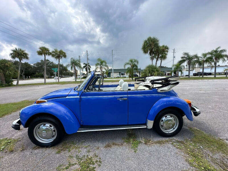 1978 Volkswagen Beetle Convertible for sale at DESIGN MOTORWERKS in Port Saint Lucie FL