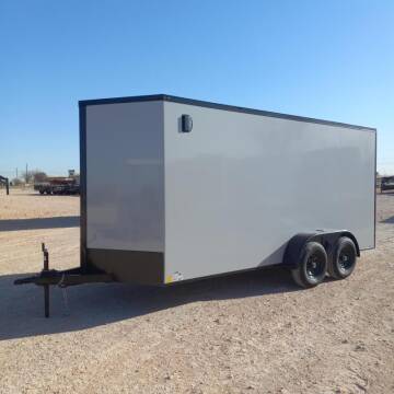 2022 TEXAS SELECT 7X16 for sale at The Trailer Lot in Hallettsville TX