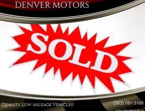 2012 Ford Motorhome Chassis for sale at DENVER MOTORS in Englewood CO