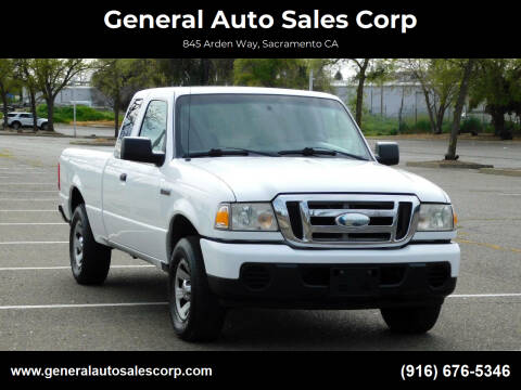 2008 Ford Ranger for sale at General Auto Sales Corp in Sacramento CA