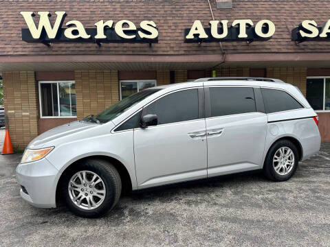 2012 Honda Odyssey for sale at Wares Auto Sales INC in Traverse City MI