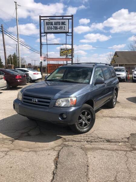 2007 Toyota Highlander for sale at Royal Auto Inc. in Columbus OH
