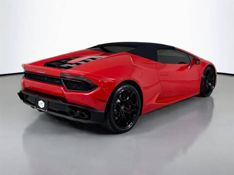 2018 Lamborghini Huracan LP 580-2 Spyder