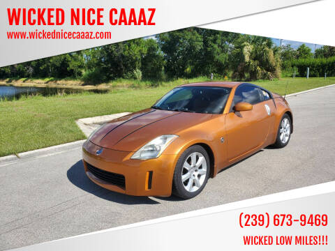 2005 Nissan 350Z for sale at WICKED NICE CAAAZ in Cape Coral FL