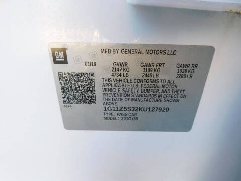 2019 Chevrolet Impala LT