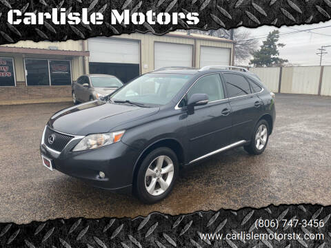 2011 Lexus RX 350 for sale at Carlisle Motors in Lubbock TX