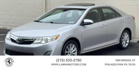 2012 Toyota Camry for sale at LAMAH MOTORS INC in Philadelphia PA