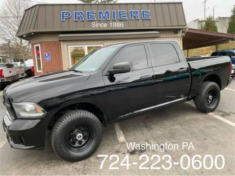 2014 RAM 1500 for sale at Premiere Auto Sales in Washington PA