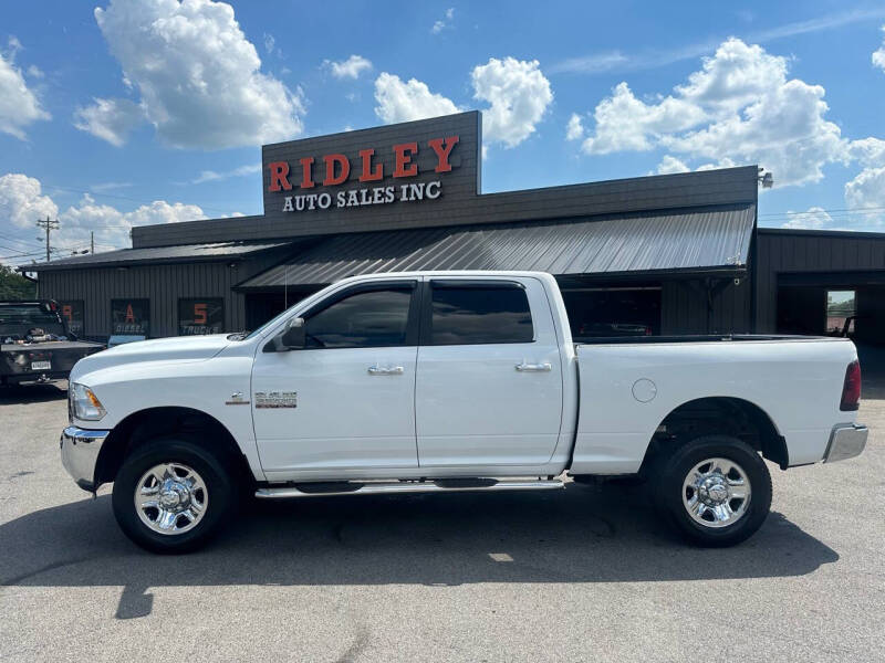 2017 RAM 2500 for sale at Ridley Auto Sales, Inc. in White Pine TN