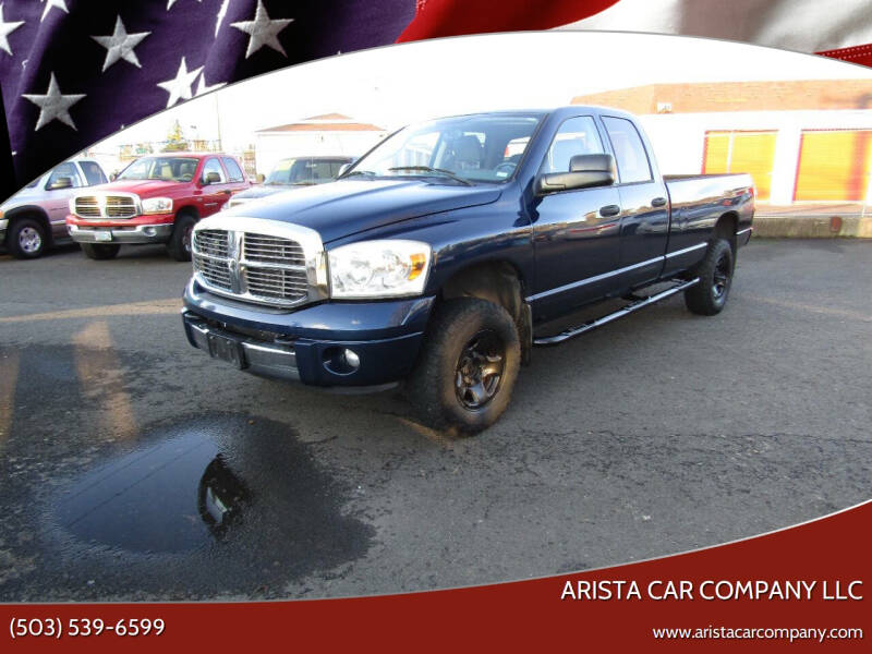 2008 Dodge Ram 2500 for sale at ARISTA CAR COMPANY LLC in Portland OR