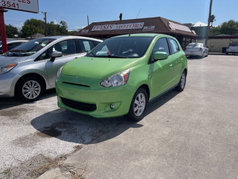 2014 Mitsubishi Mirage for sale at OASIS MOTOR CO in Corpus Christi TX