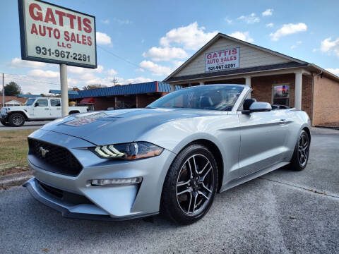 2020 Ford Mustang for sale at Gattis Auto Sales LLC in Winchester TN