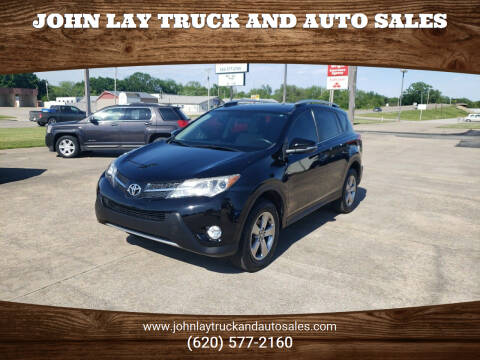 2015 Toyota RAV4 for sale at John Lay Truck and Auto Sales in Independence KS