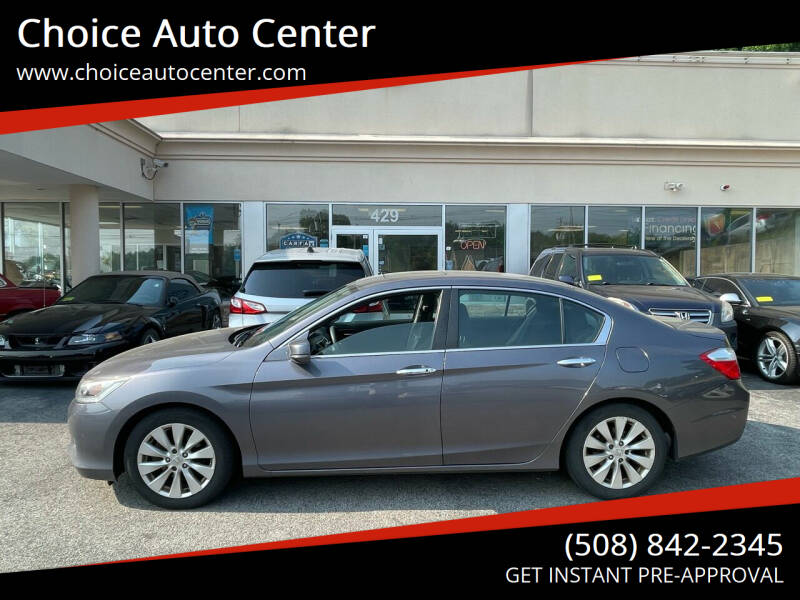 2014 Honda Accord for sale at Choice Auto Center in Shrewsbury MA