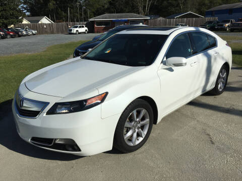 2013 Acura TL for sale at LAURINBURG AUTO SALES in Laurinburg NC